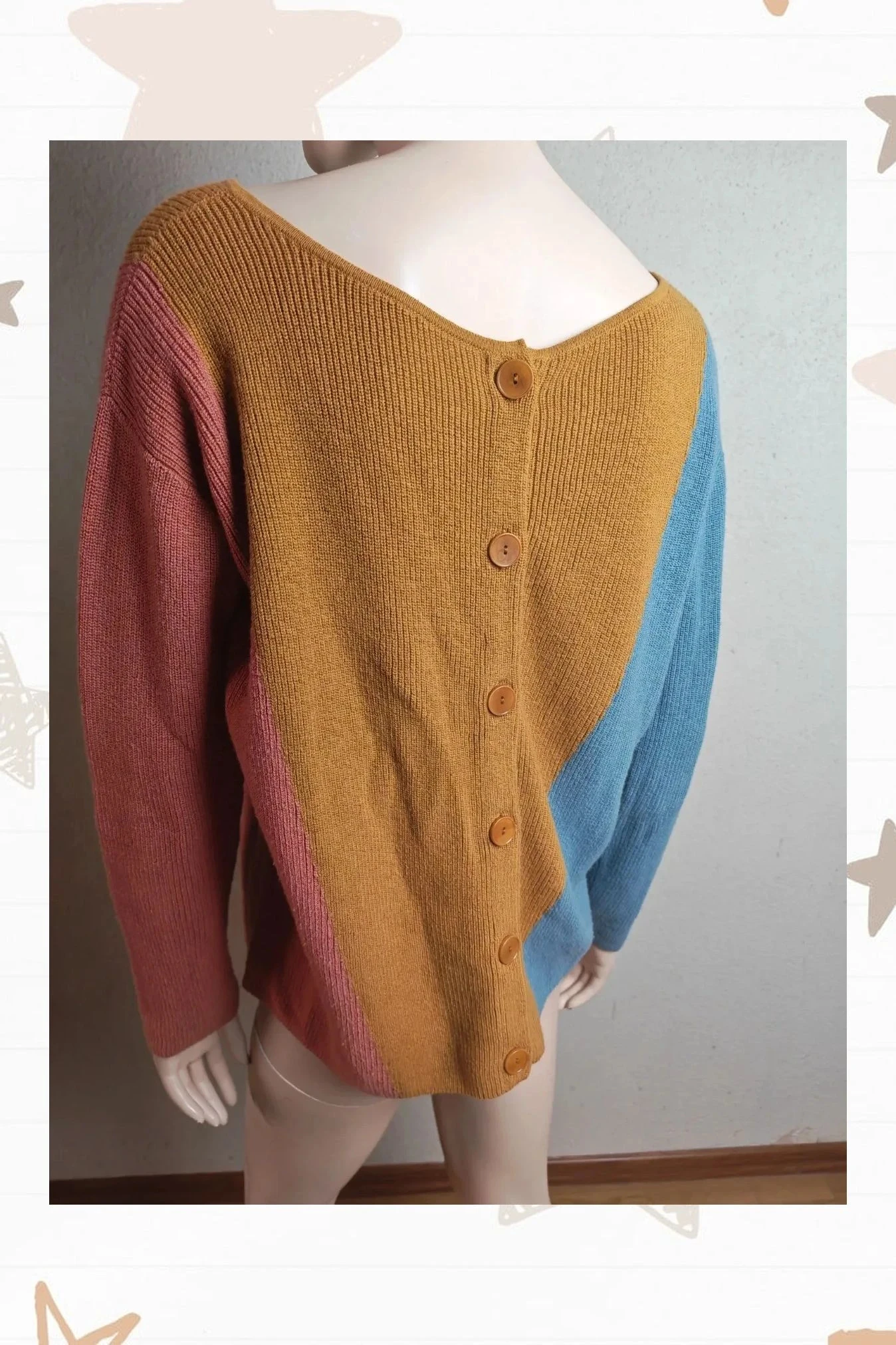 Jersey Sézane de Lana Merina/Algodón – photo 2